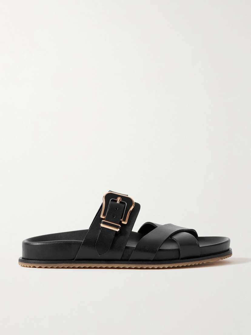 Gabriela Hearst Circe Leather Slides