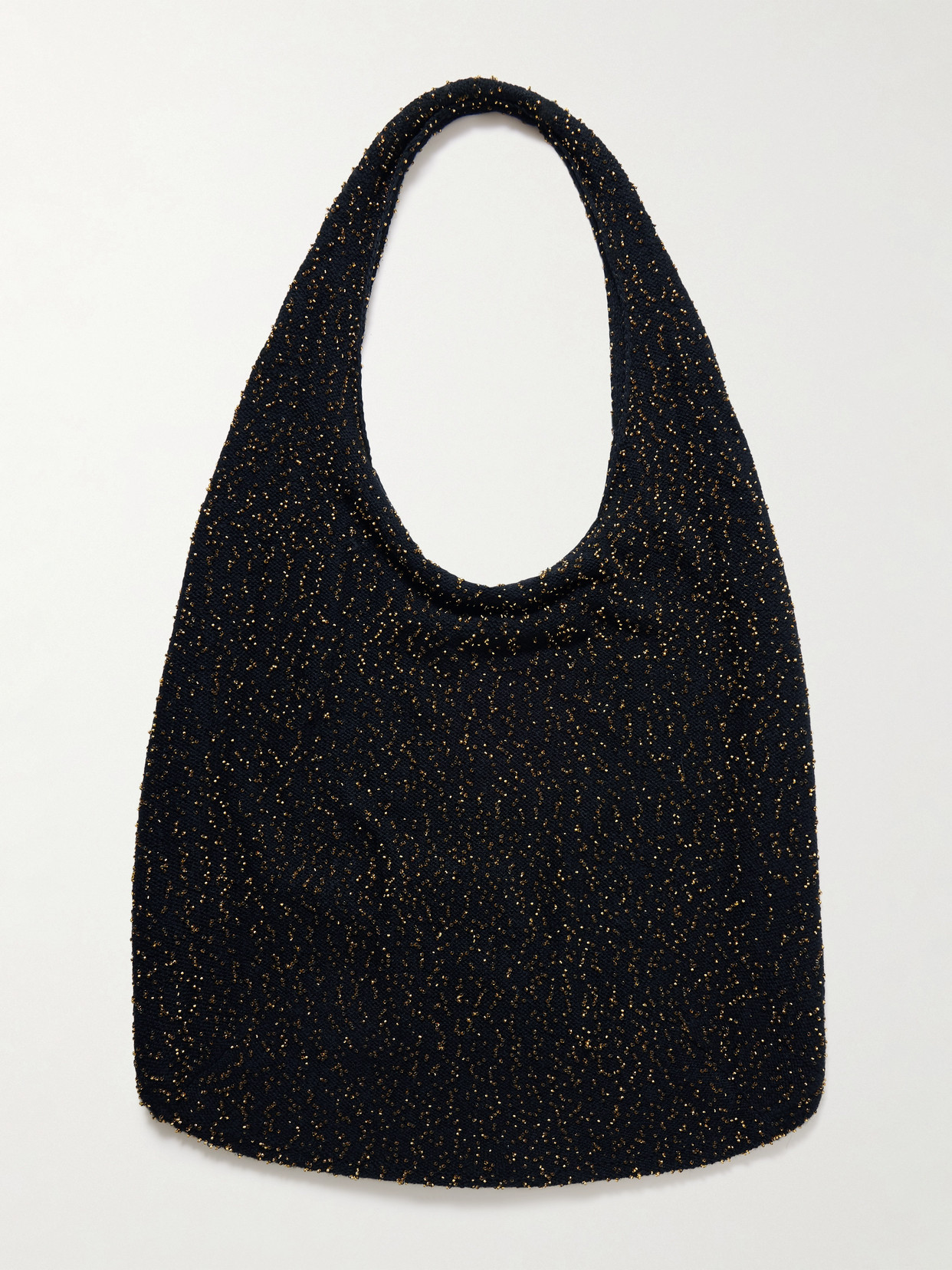 Gabriela Hearst Manasa Bead-embellished Cashmere Shoulder Bag