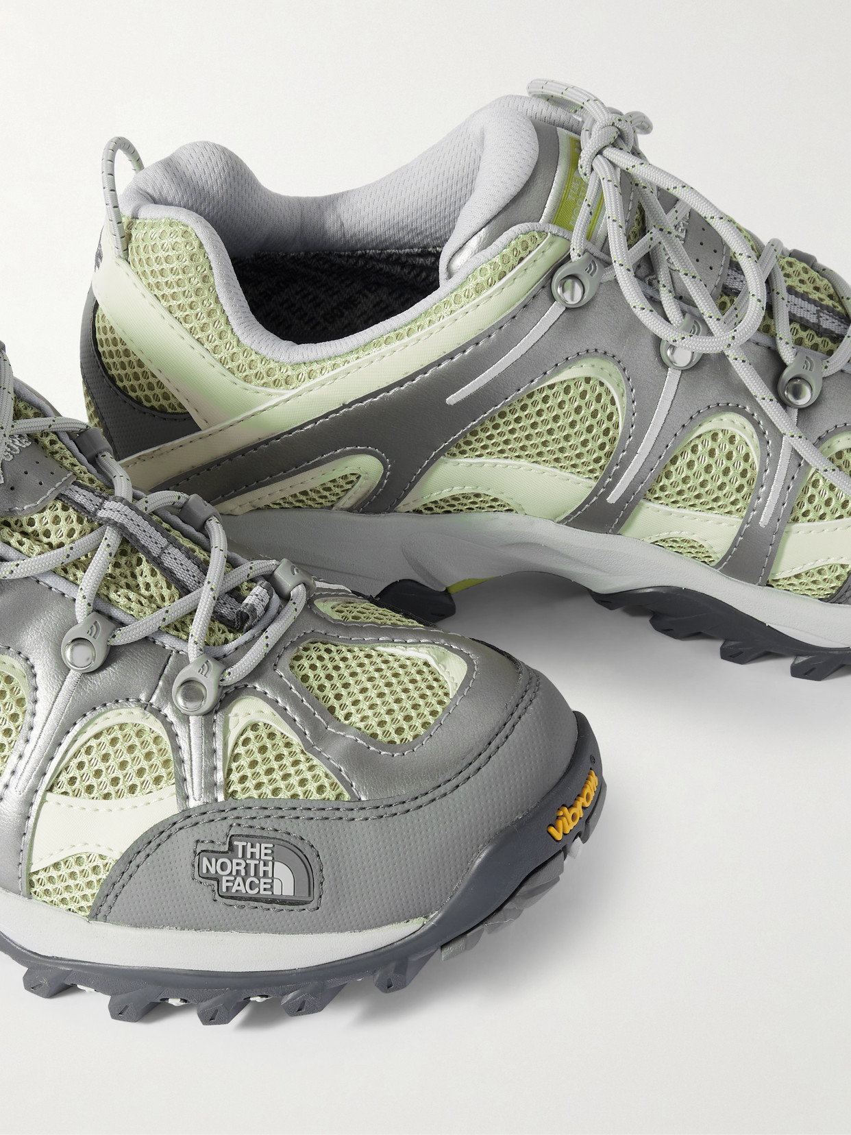 The North Face Hedgehog 06 Metallic Gore-tex And Mesh Sneakers