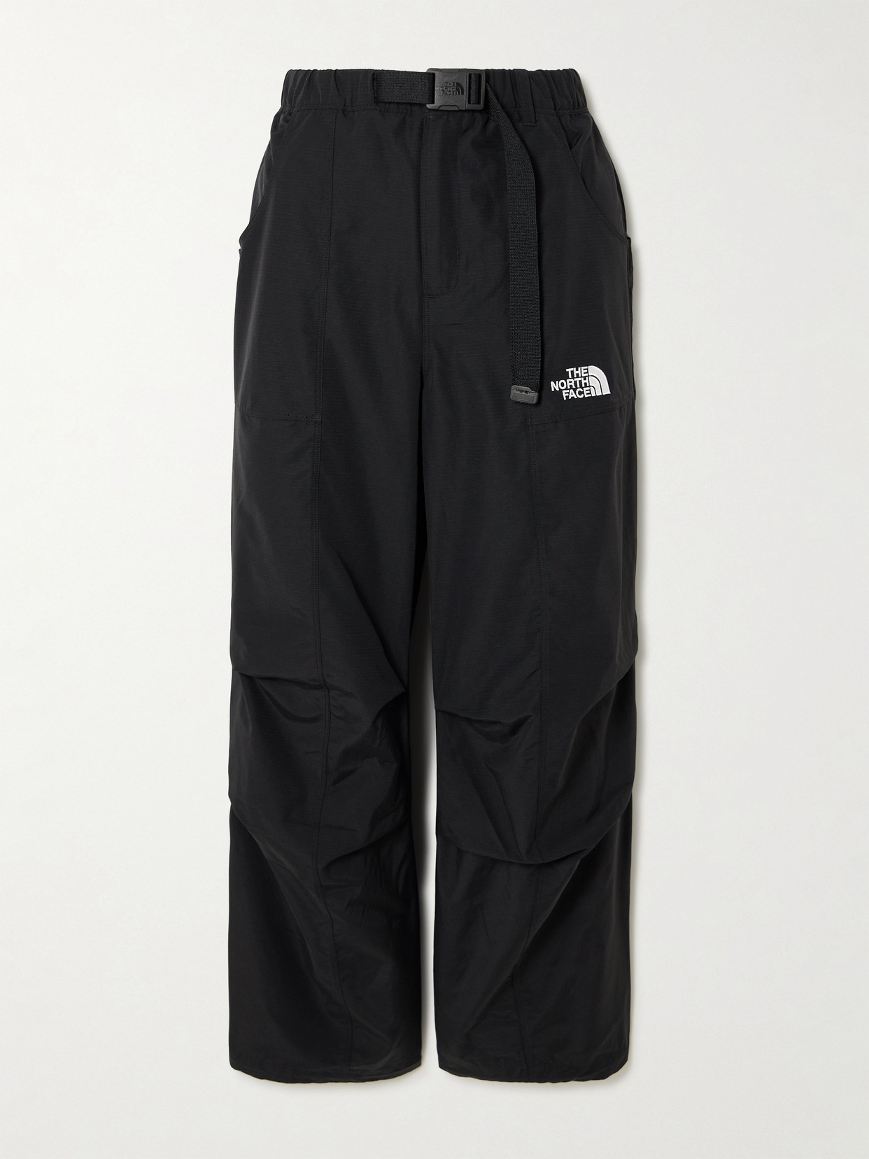 The North Face Nse Belted Shell Straight-leg Trousers In Black