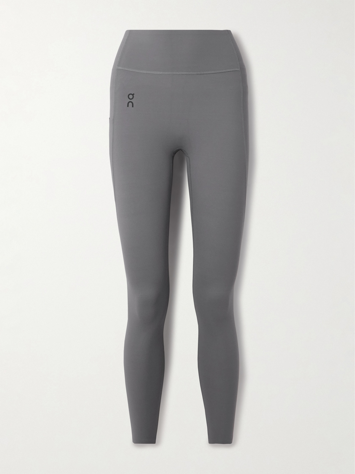 On Studio Stretch Recycled Leggings In Gray