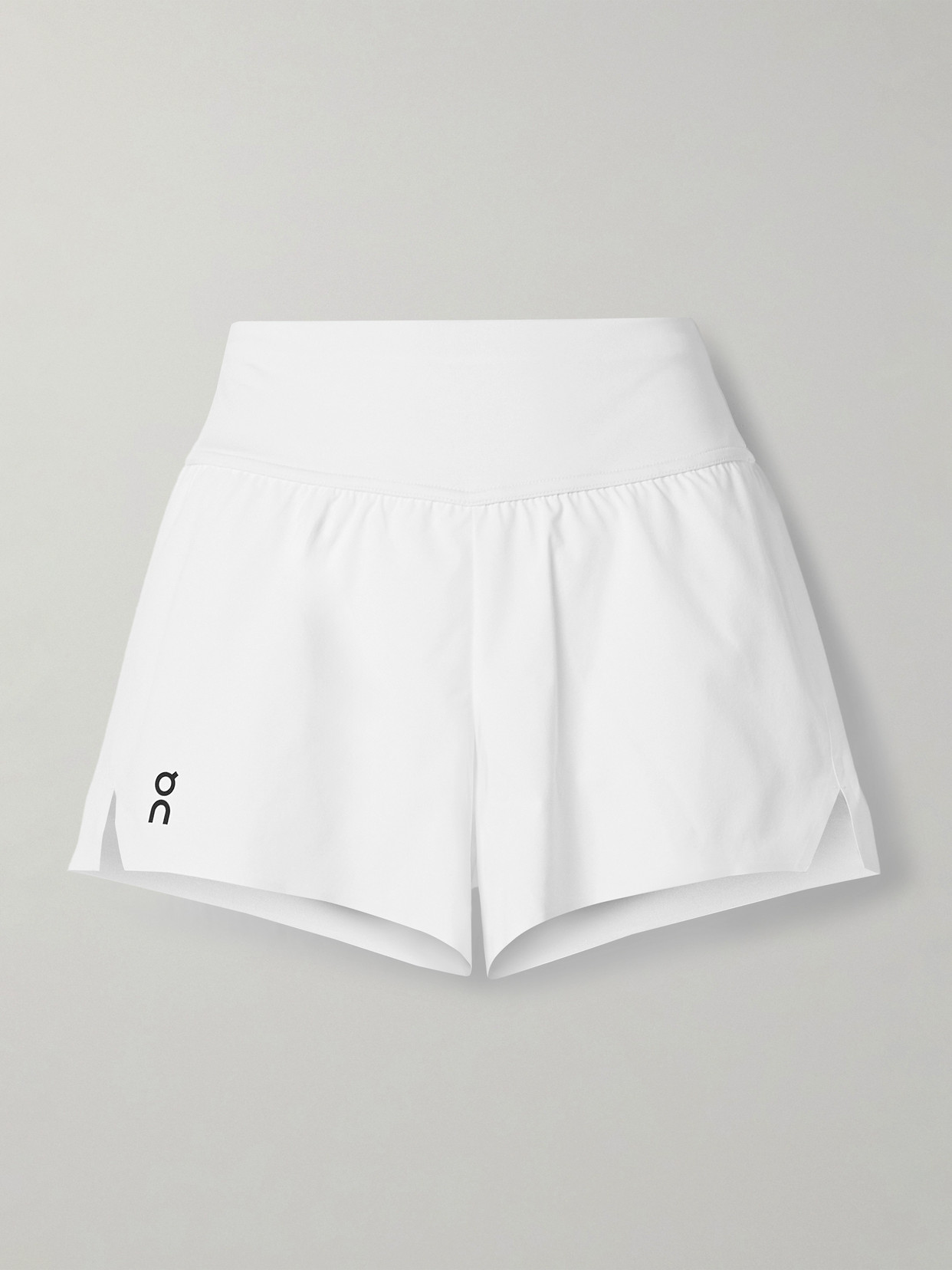 ON - Court Layered Recycled-jersey Shorts - White