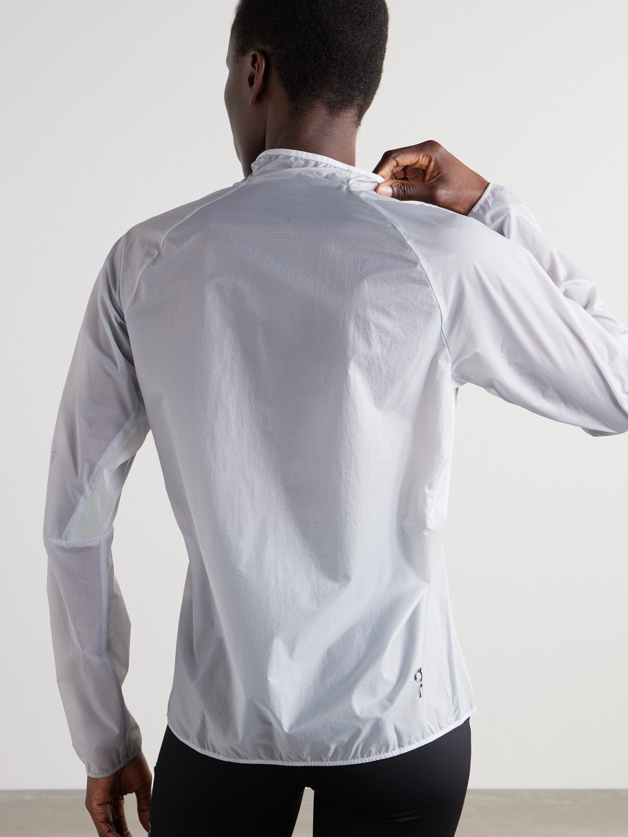 On Zero Shell Jacket In Off-white