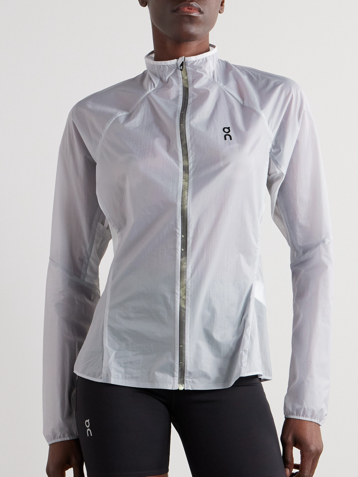 On Zero Shell Jacket In Off-white