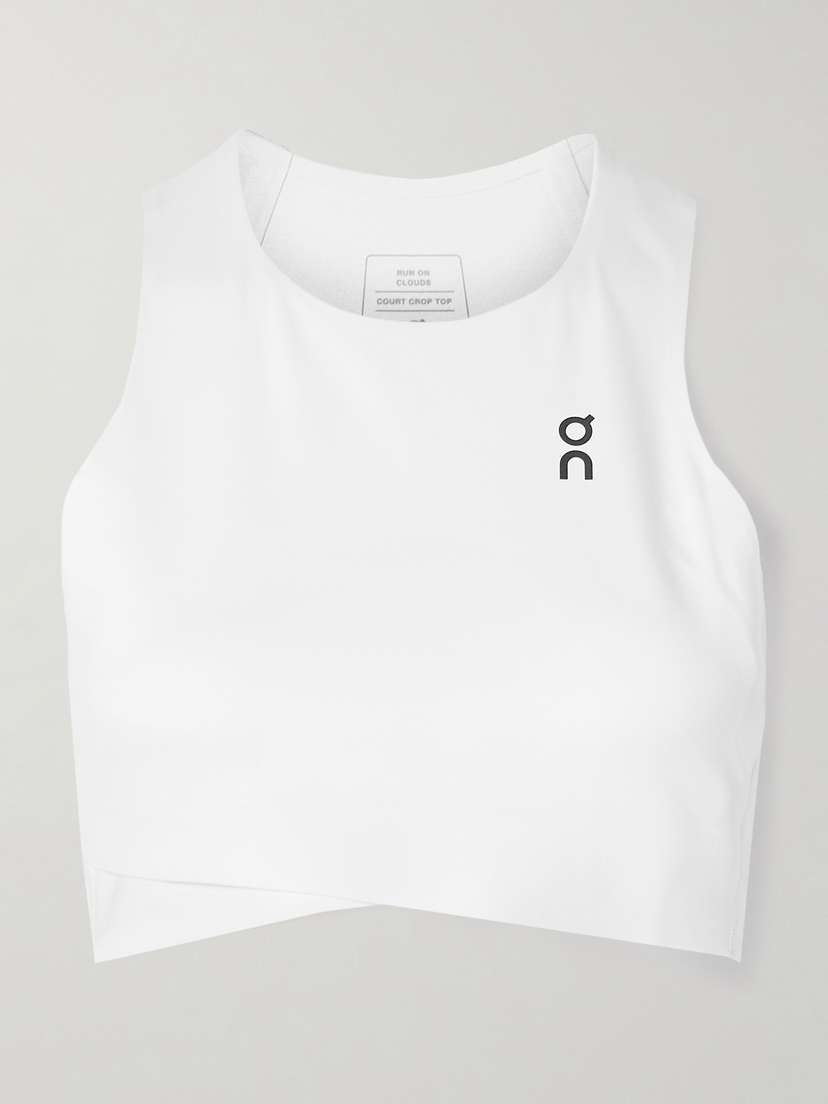ON Court Cropped Stretch Recycled-jersey Tank