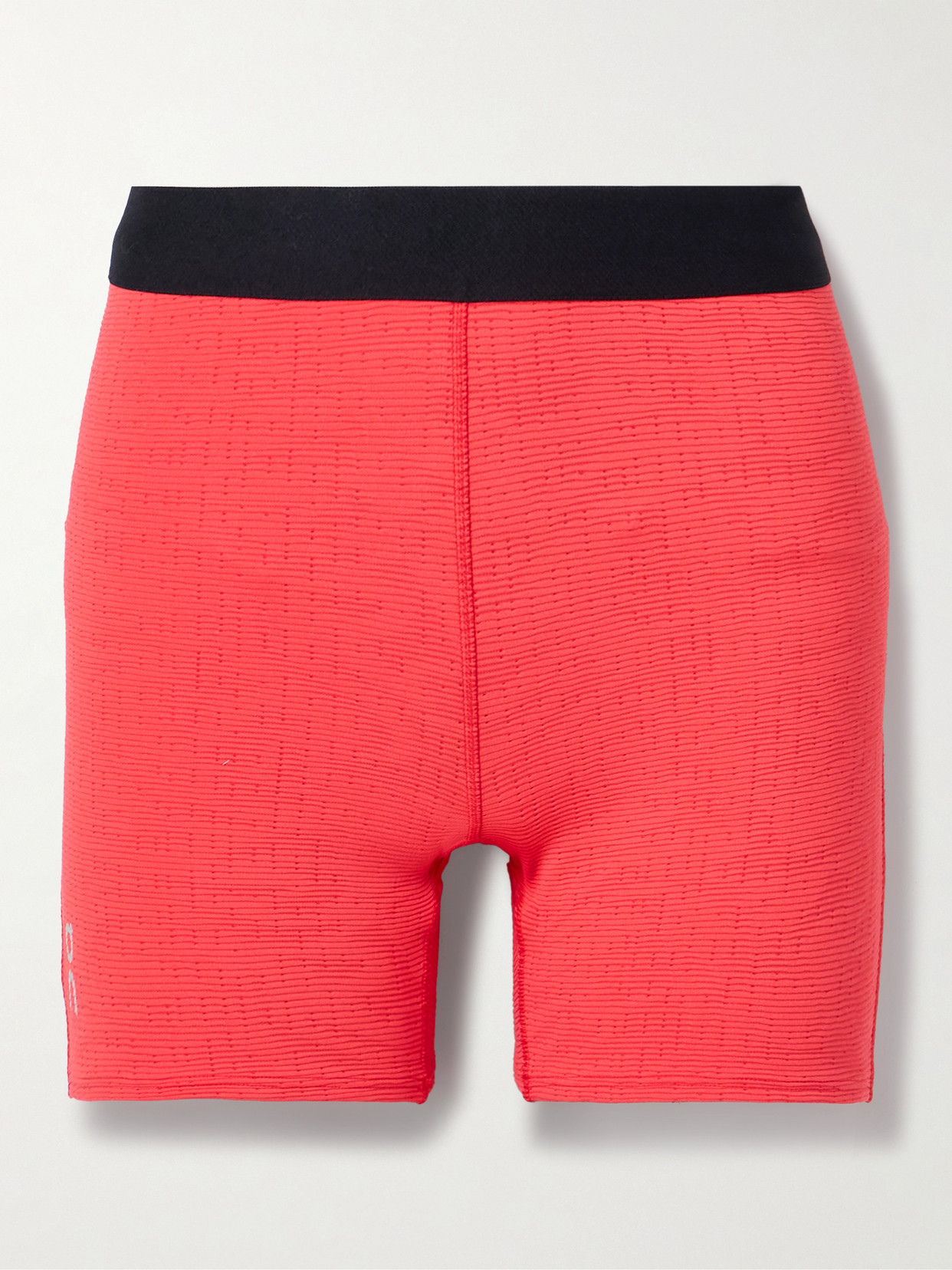 On Pace Tights Stretch-jersey Shorts In Red