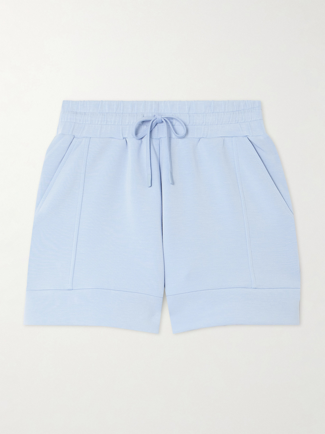 Varley Atrium Jersey Shorts In Blue