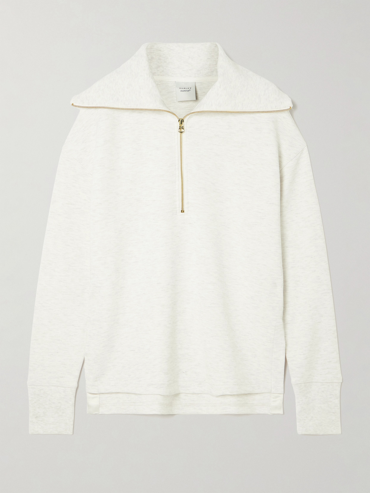 Varley Donley Recycled-fibre Fleece Jacket In Ivory