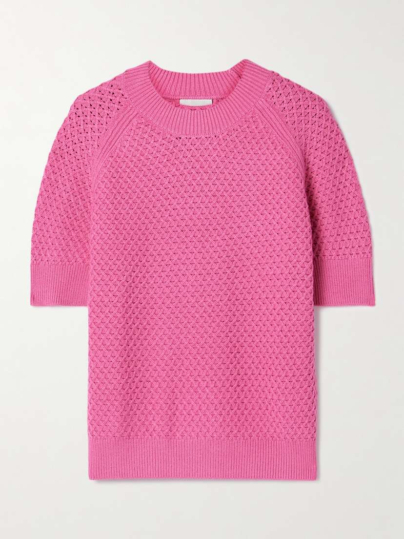 Varley Lucy Waffle-knit Sweater