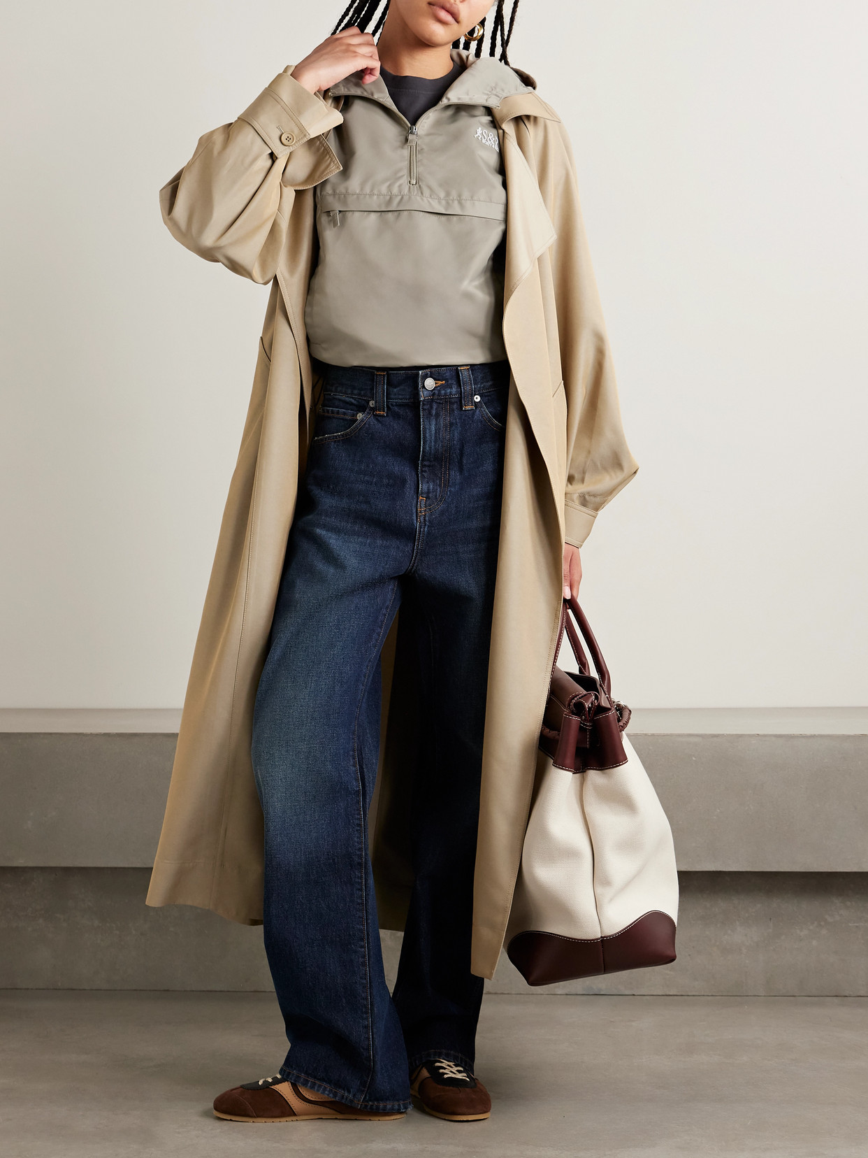 Sporty And Rich Devi Hooded Shell Jacket