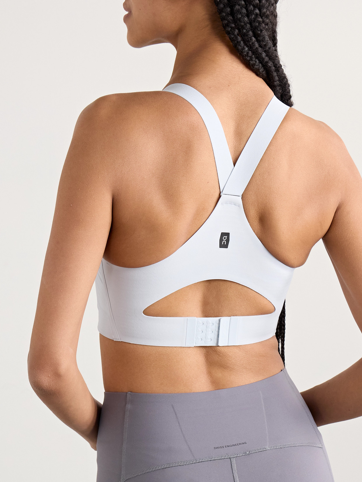 On Endurance Stretch Sport Bra In Blue