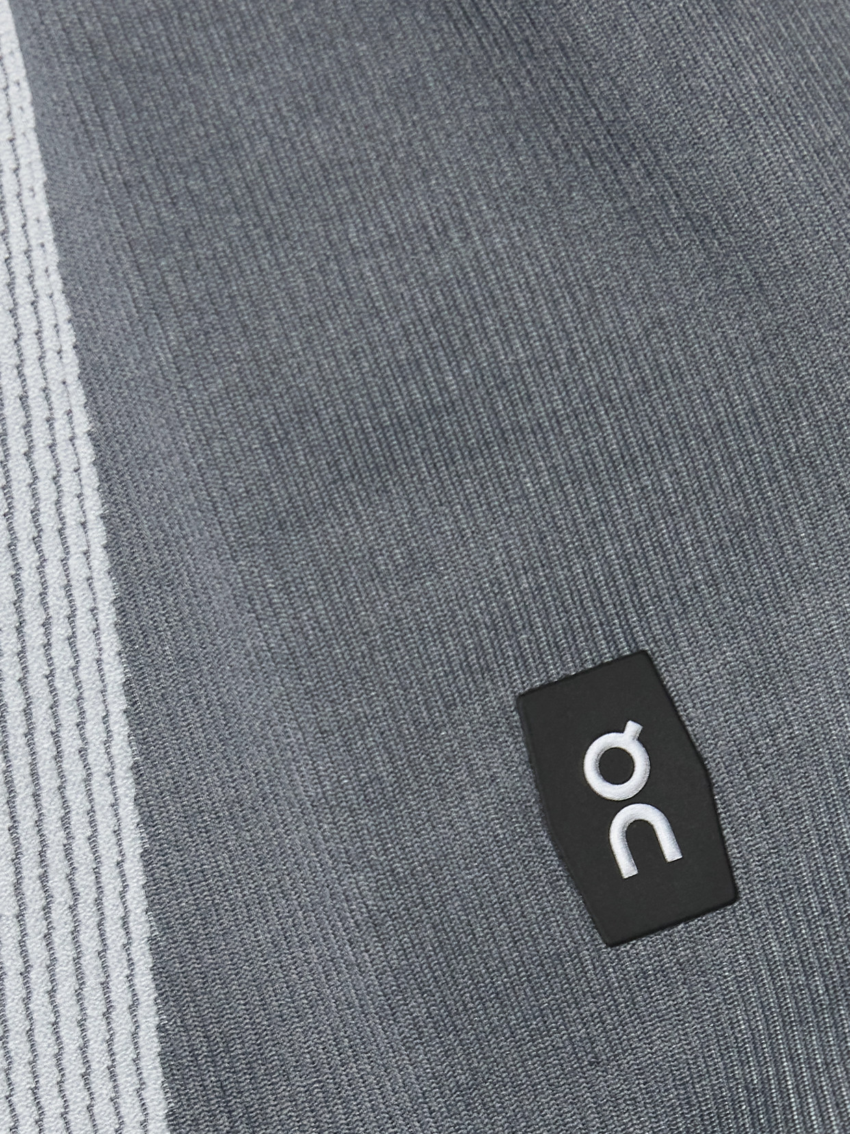 On Studio Knit Bike Shorts In Gray