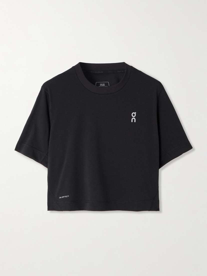 ON Train Cropped Recycled-jersey T-shirt