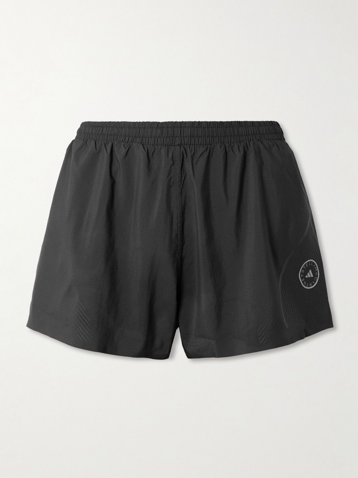 Adidas By Stella Mccartney Truepace Recycled Shorts In Black