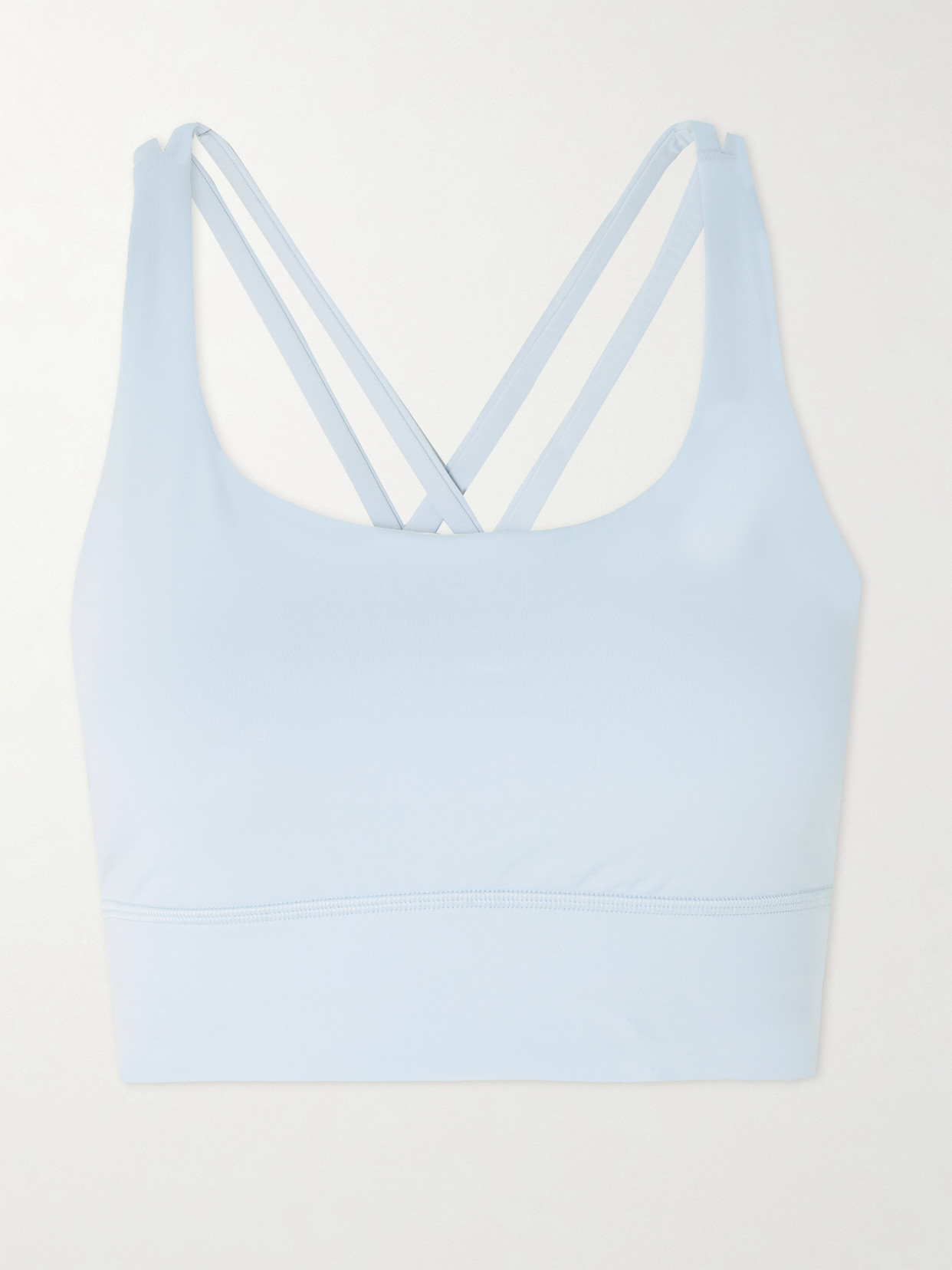 Lululemon Energy Longline Luxtreme™ Bra Medium Support, B-d Cups In Blue