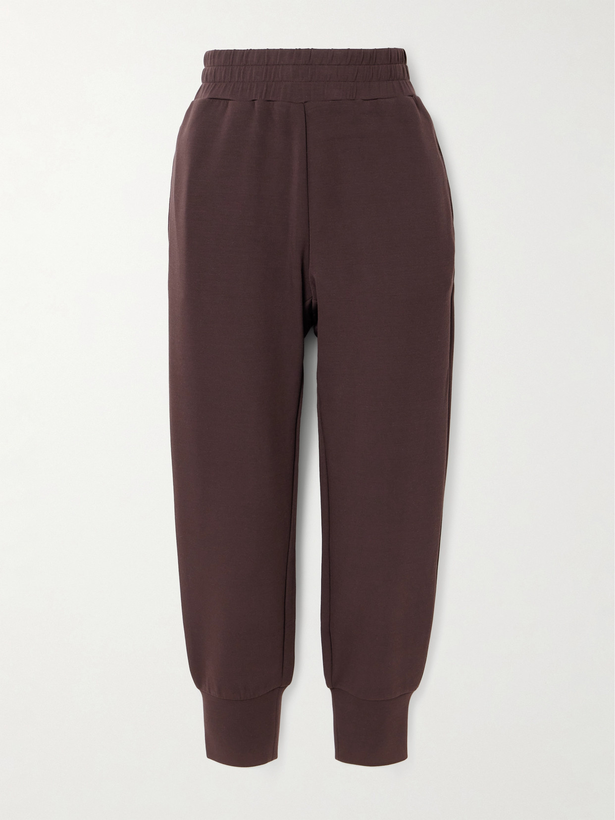 Varley The Slim Cuff Doublesoft™ Track Pants In Brown