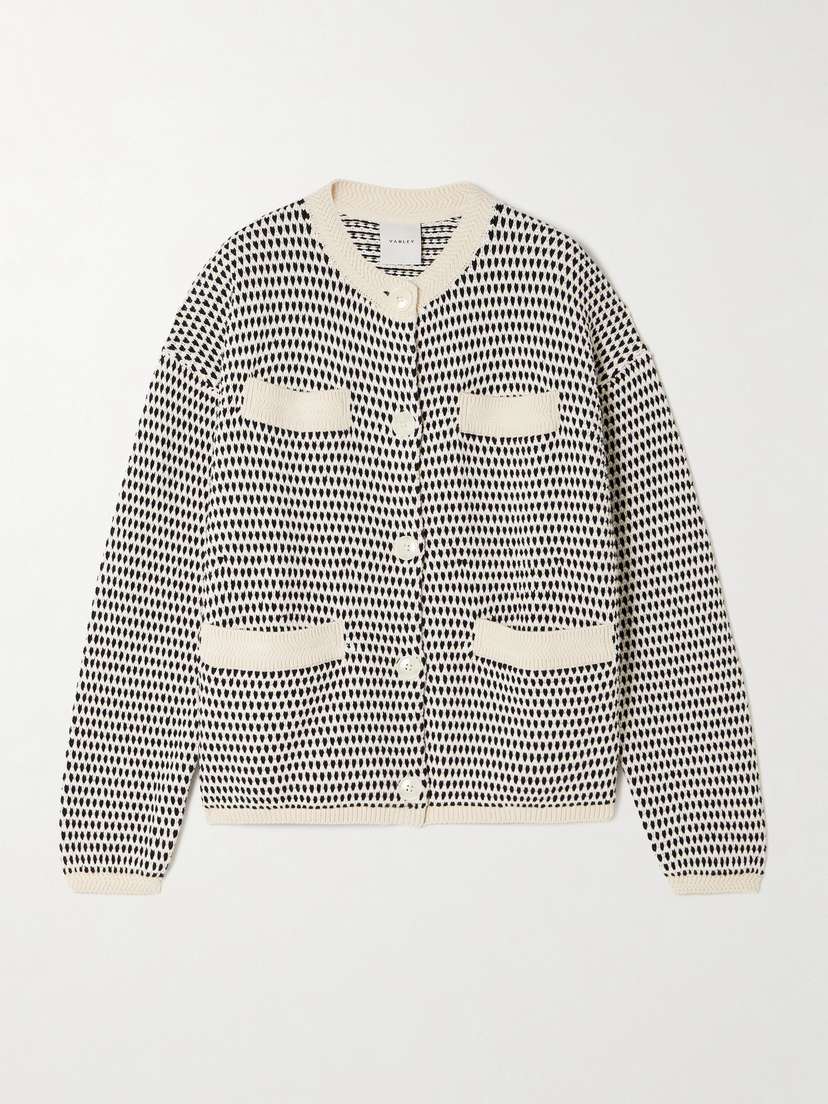 Varley Tidewell Crocheted Cotton Cardigan