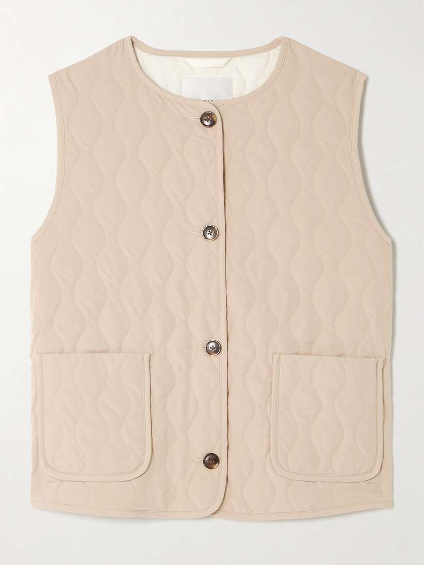 Varley Quilted Padded Twill Vest