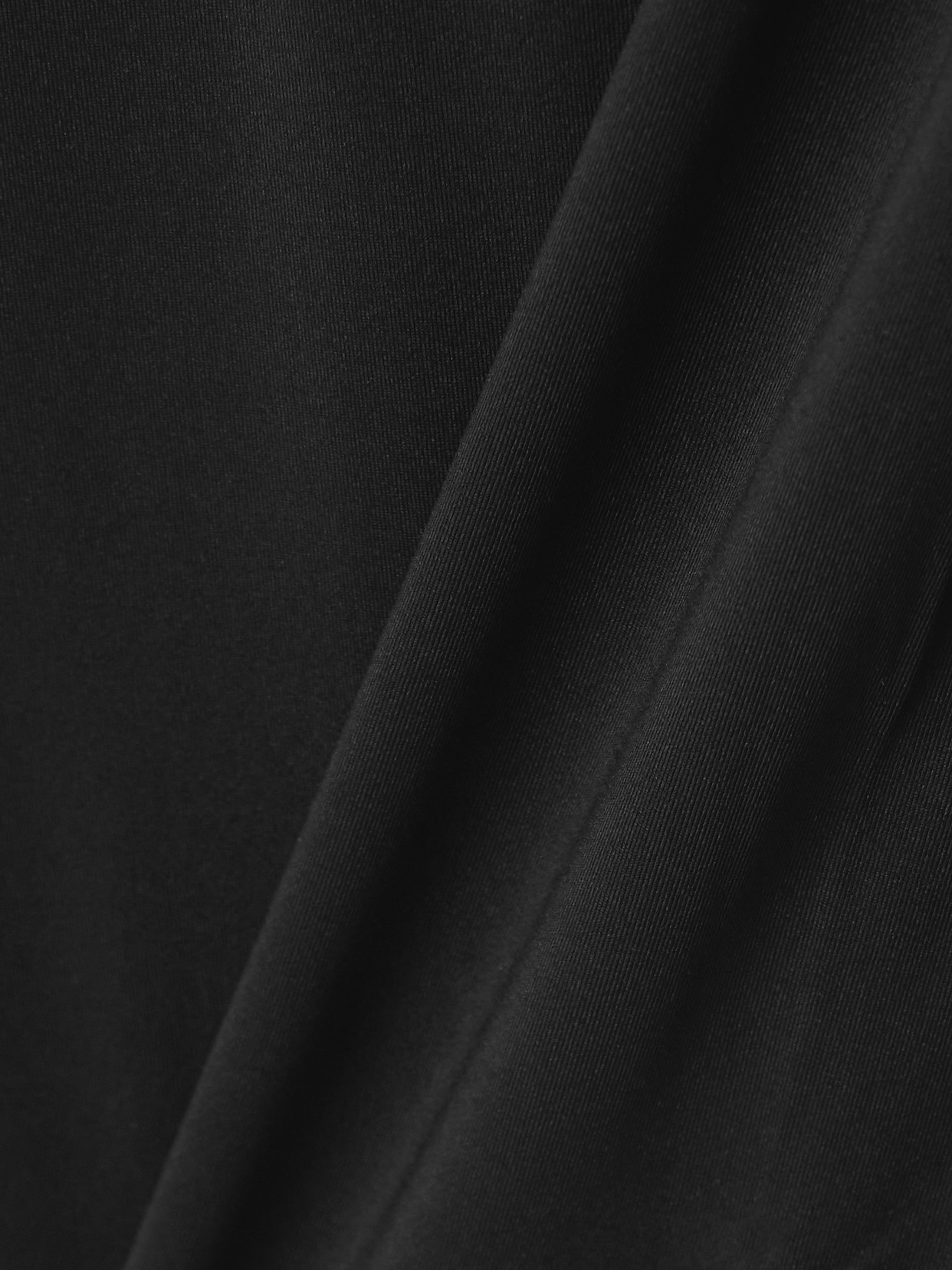 Kiki De Montparnasse Echauffe Cutout Stretch-jersey Gown In Black