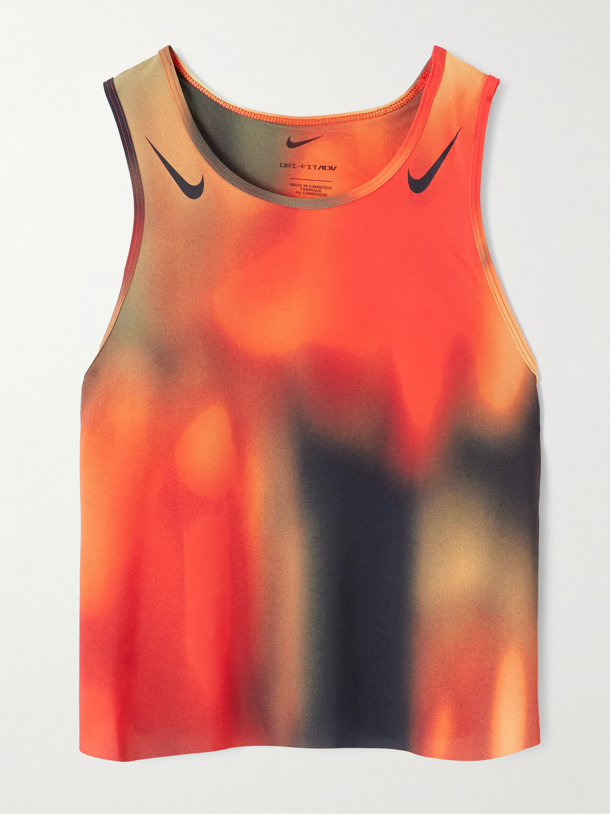 Aeroswift Dégradé Plissé Dri-Fit Adv Tank