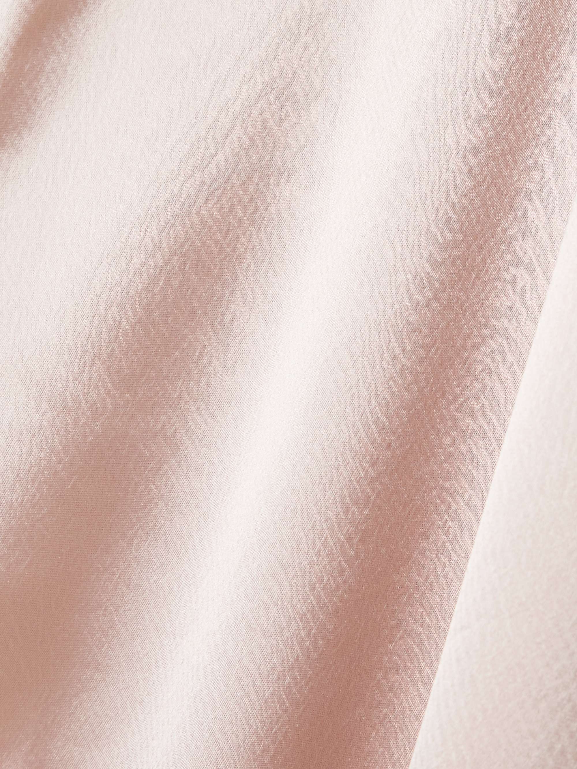 LESET Barb satin wide-leg pants