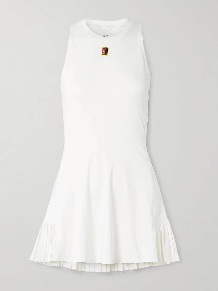 Nike + Wimbledon court Slam Paneled Dri-fit Tennis Dress
