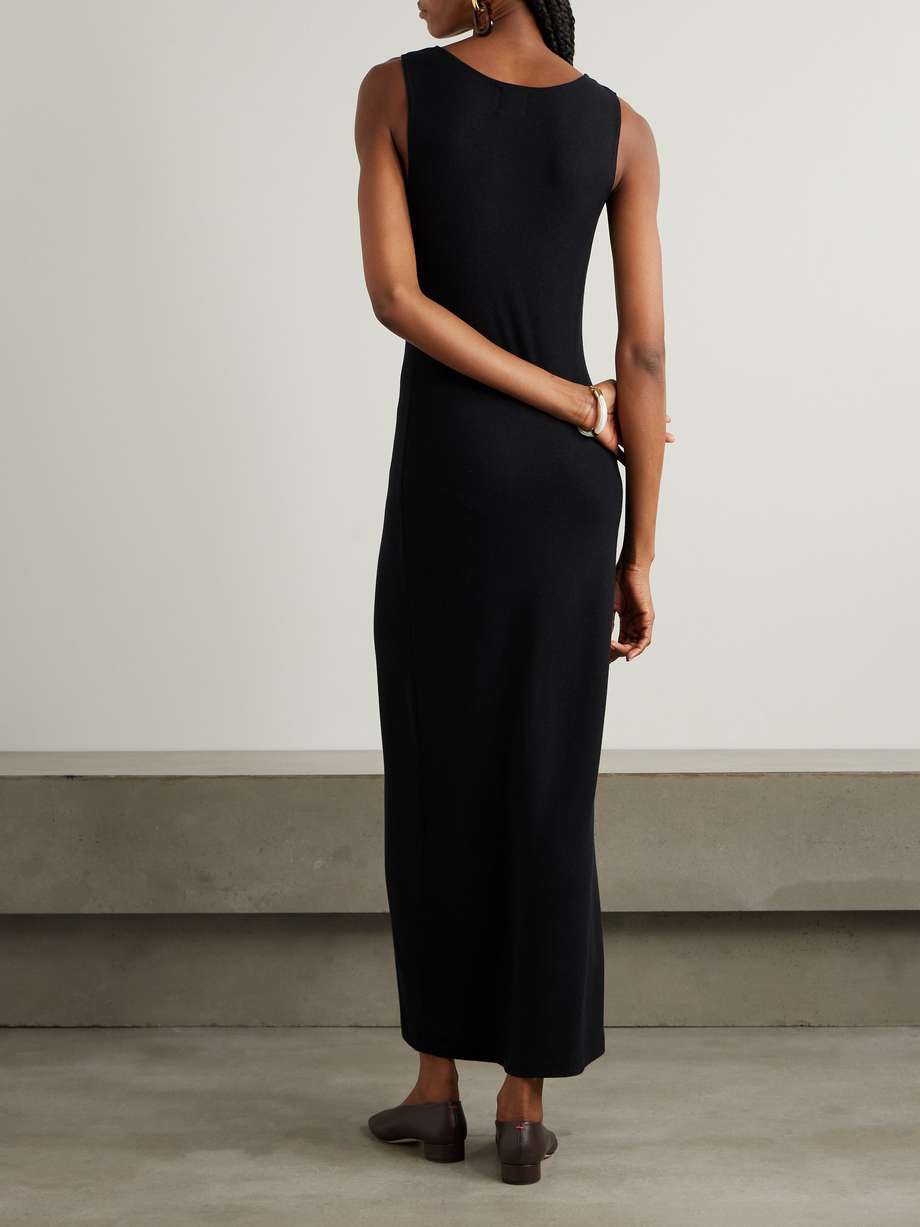 lauren jersey maxi dress