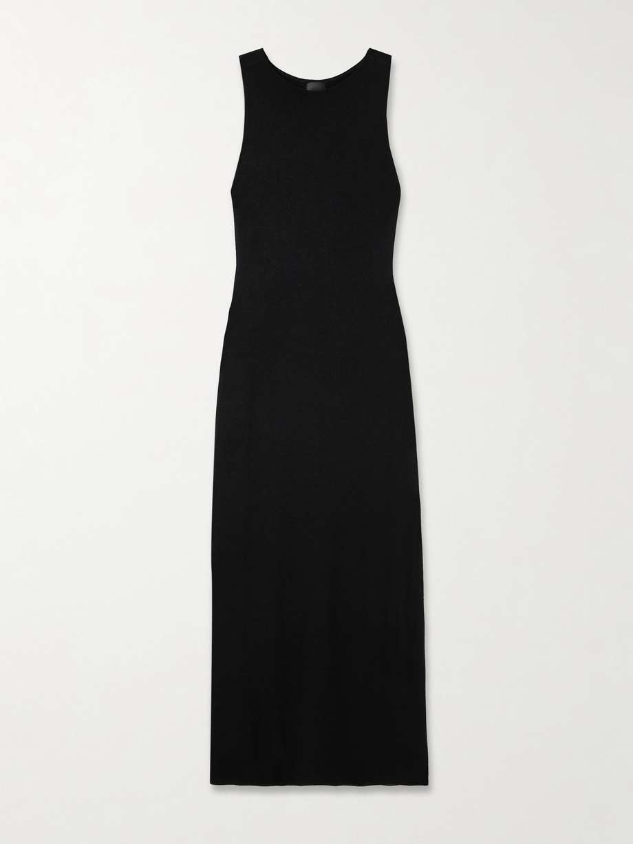 lauren jersey maxi dress