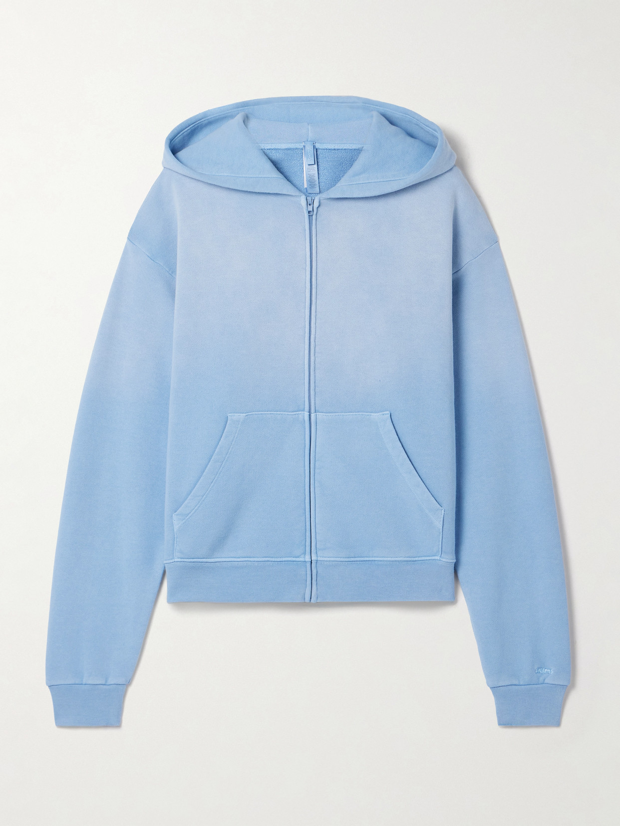Skims French Terry Zip Up Hoodie