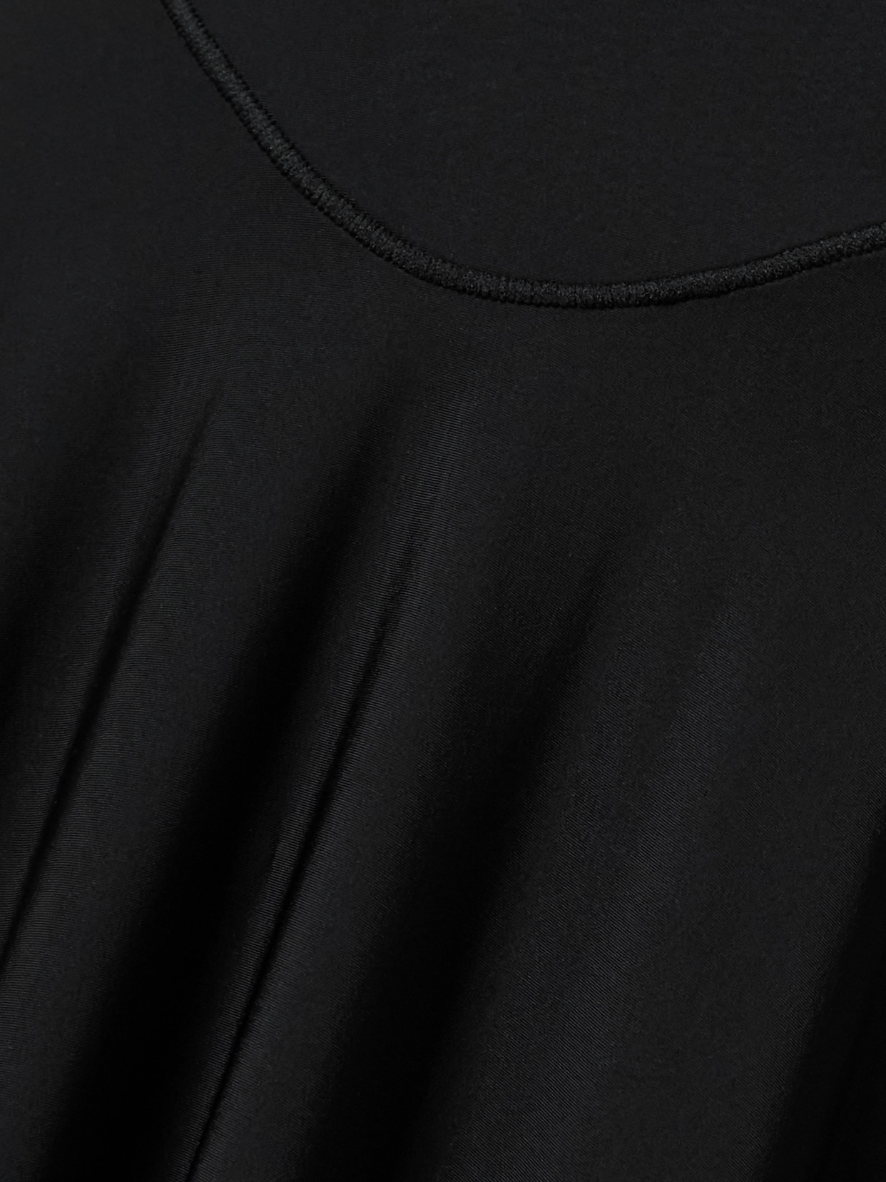 SKIMS MILKY SHEER HIGH NECK MIDI DRESS