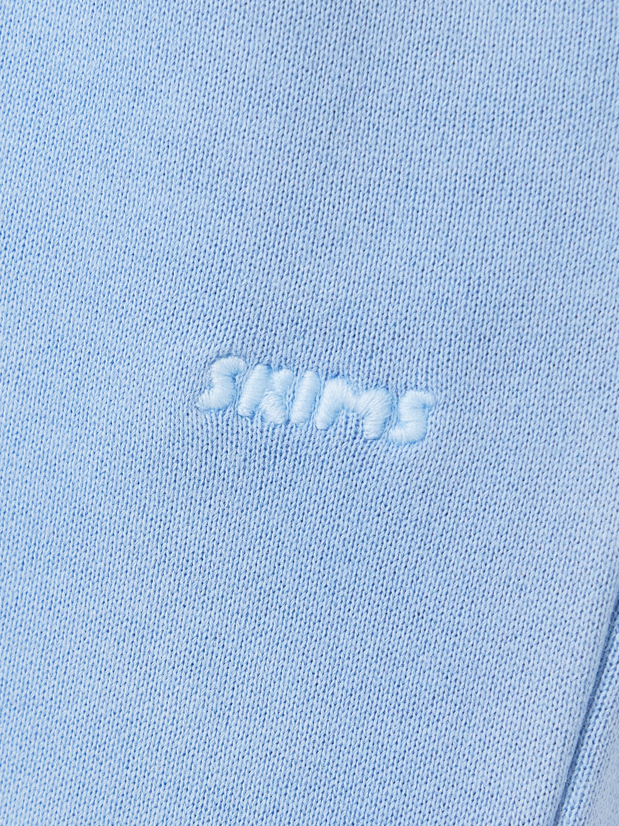 Skims French Terry Low Rise Straight Leg Pants