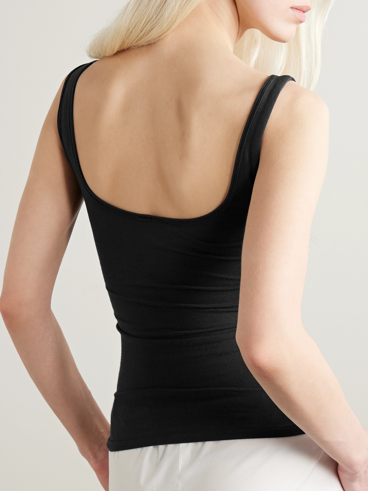 Skims Stretch Cotton Jersey Tank