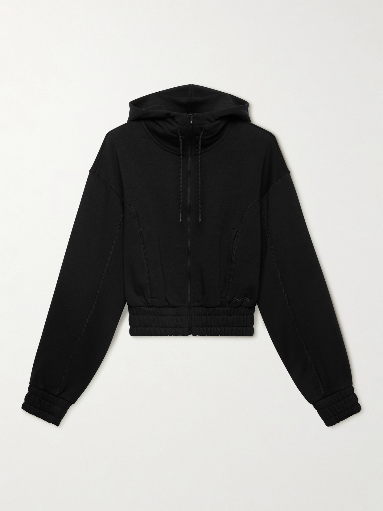 On + Fka Twigs Cropped Cott-blend Hoodie
