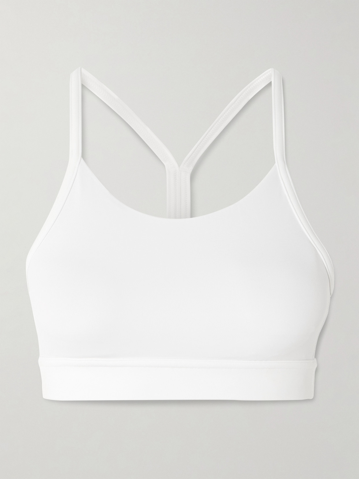 Lululemon Flow Y Stretch Recycled Mesh-trimmed Sports Bra