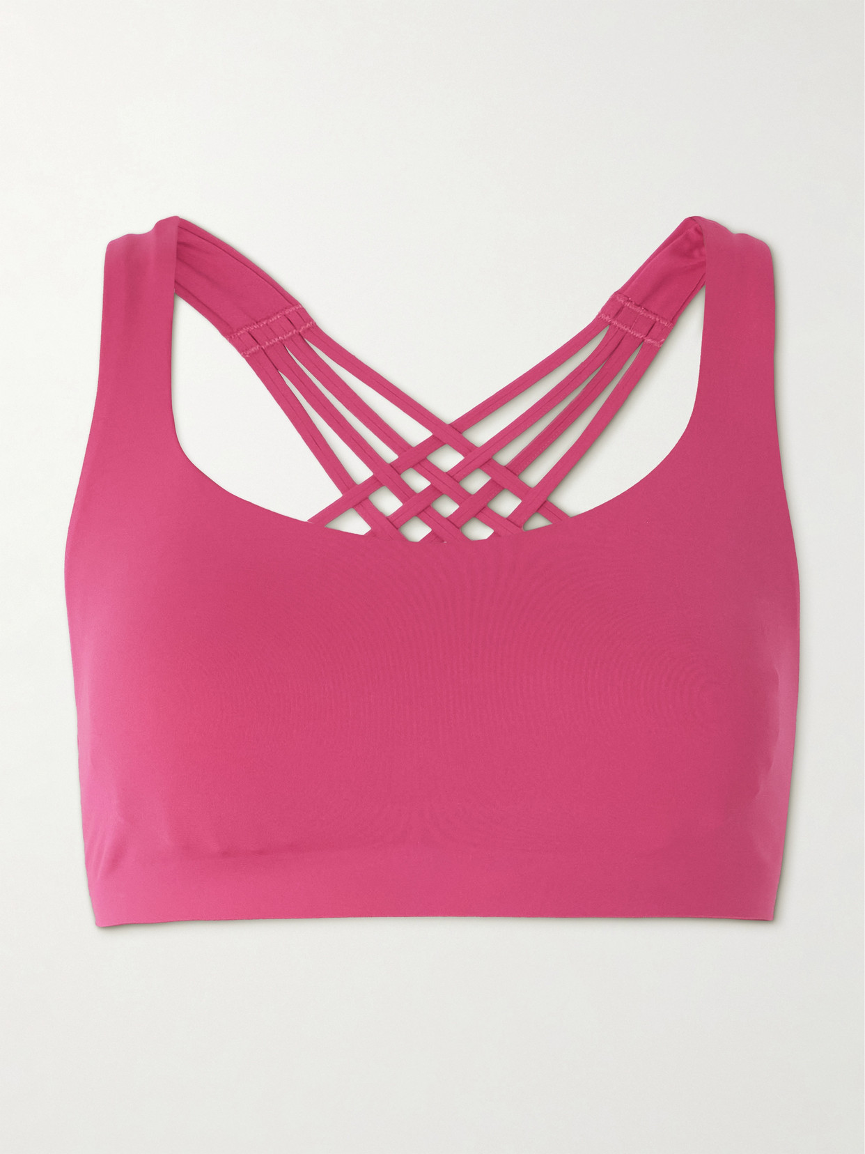 Lululemon Flexyflex Strappy Yoga Bra Light Support In Pink