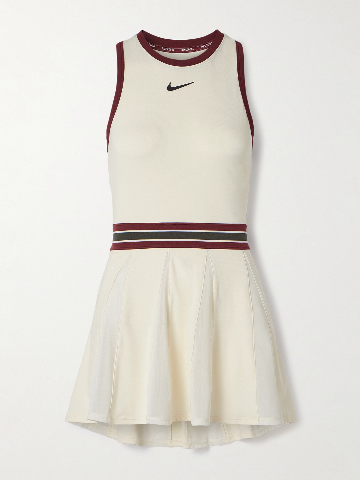Nike Court Slam Mesh-trimmed Dri-fit Tennis Dress