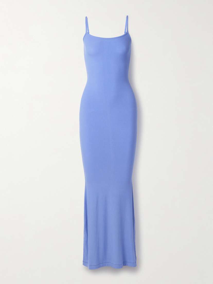 Skims oft Lounge Long lip Dress - Cielo