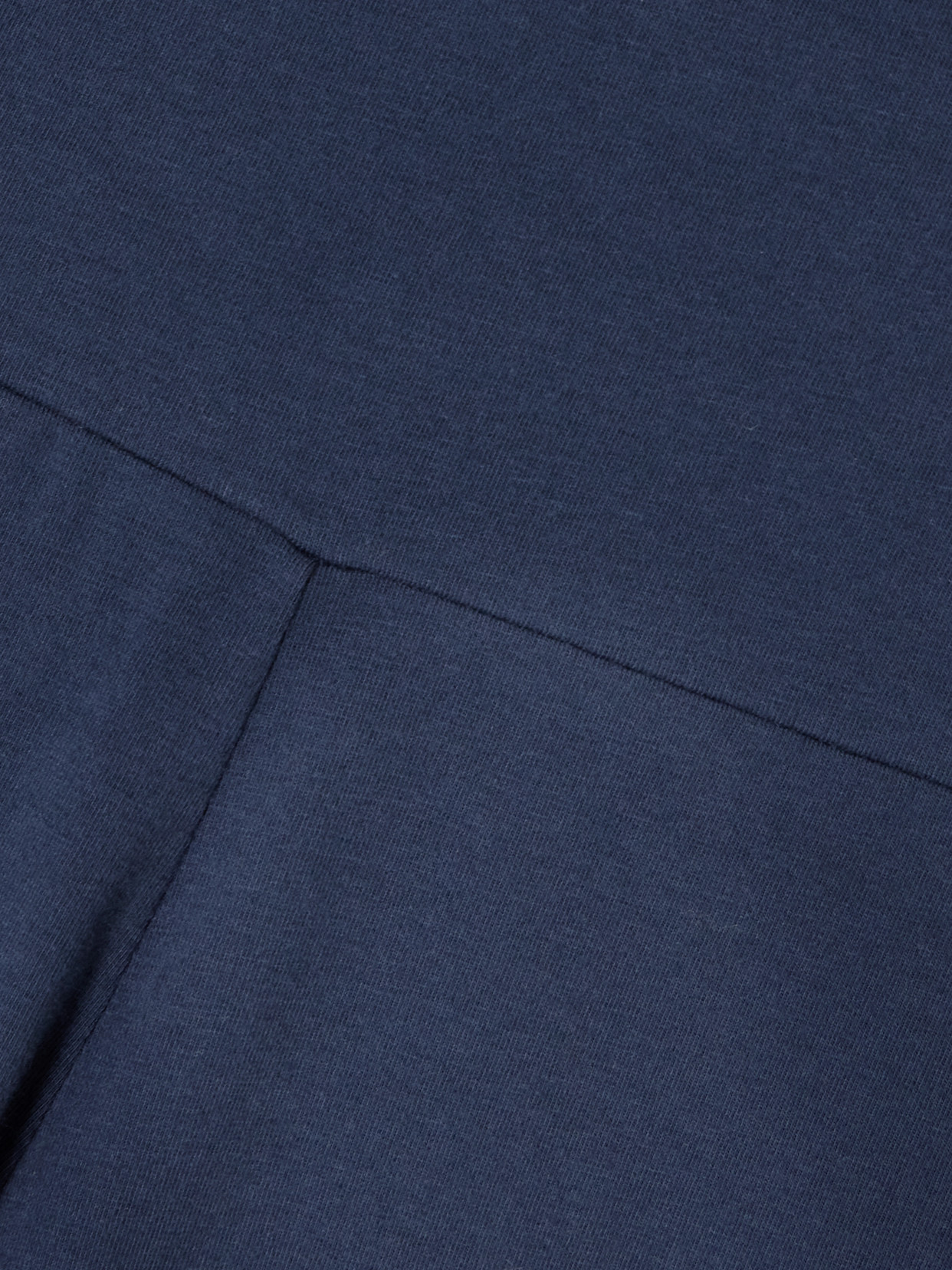 Skims Womens Foldover Slim-fit High-rise Stretch-jersey Trousers Navy Xs In Blue
