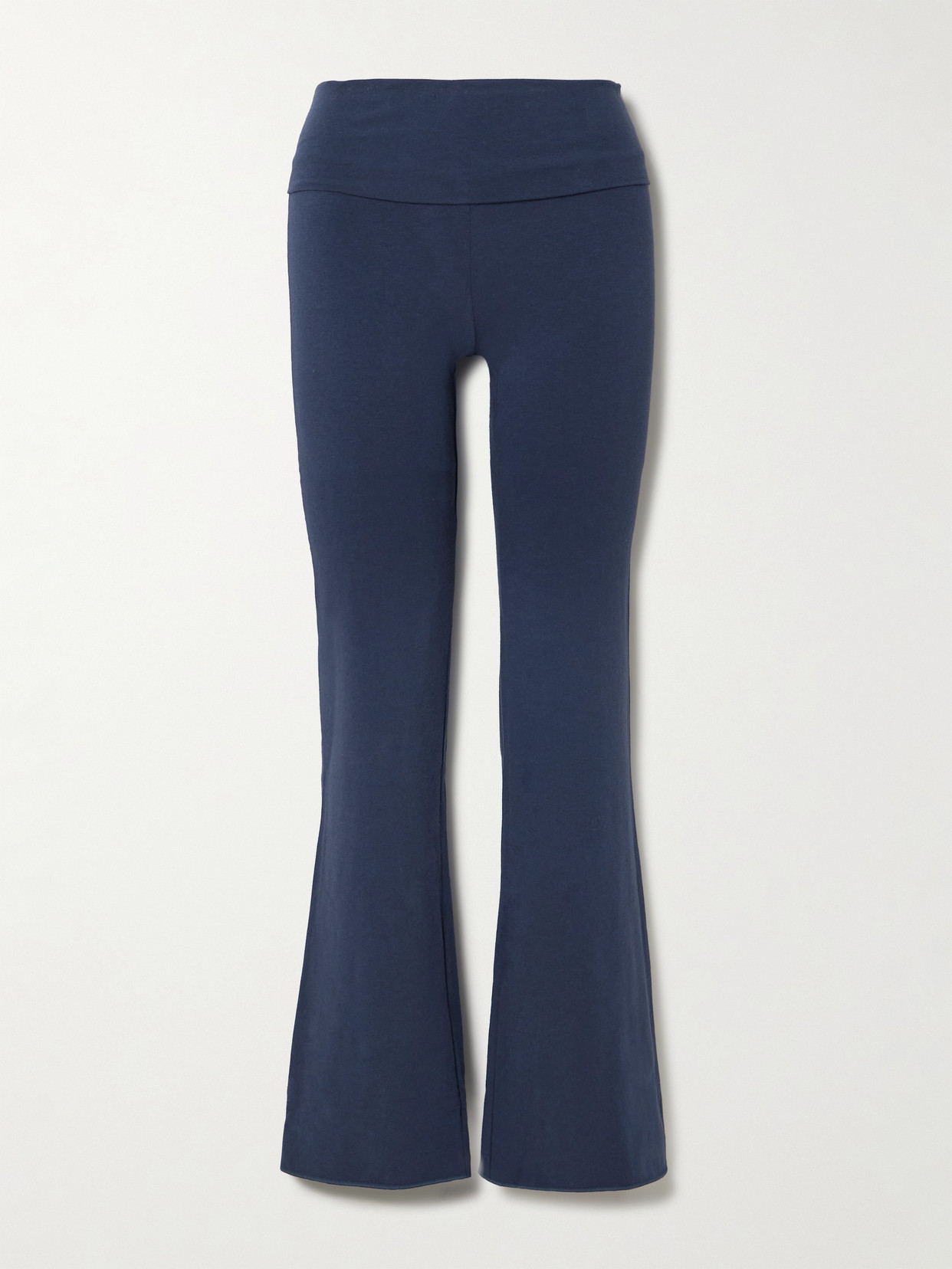 Skims Soft Lounge Foldover Pants In Blue