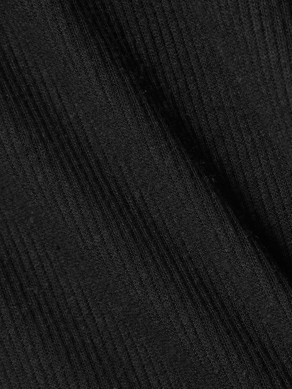 Skims Threadbare Crewneck Standard T-shirt In Black