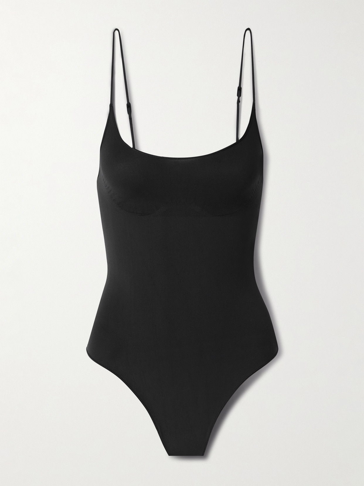 Skims Sheer Seamless Thong Bodysuit