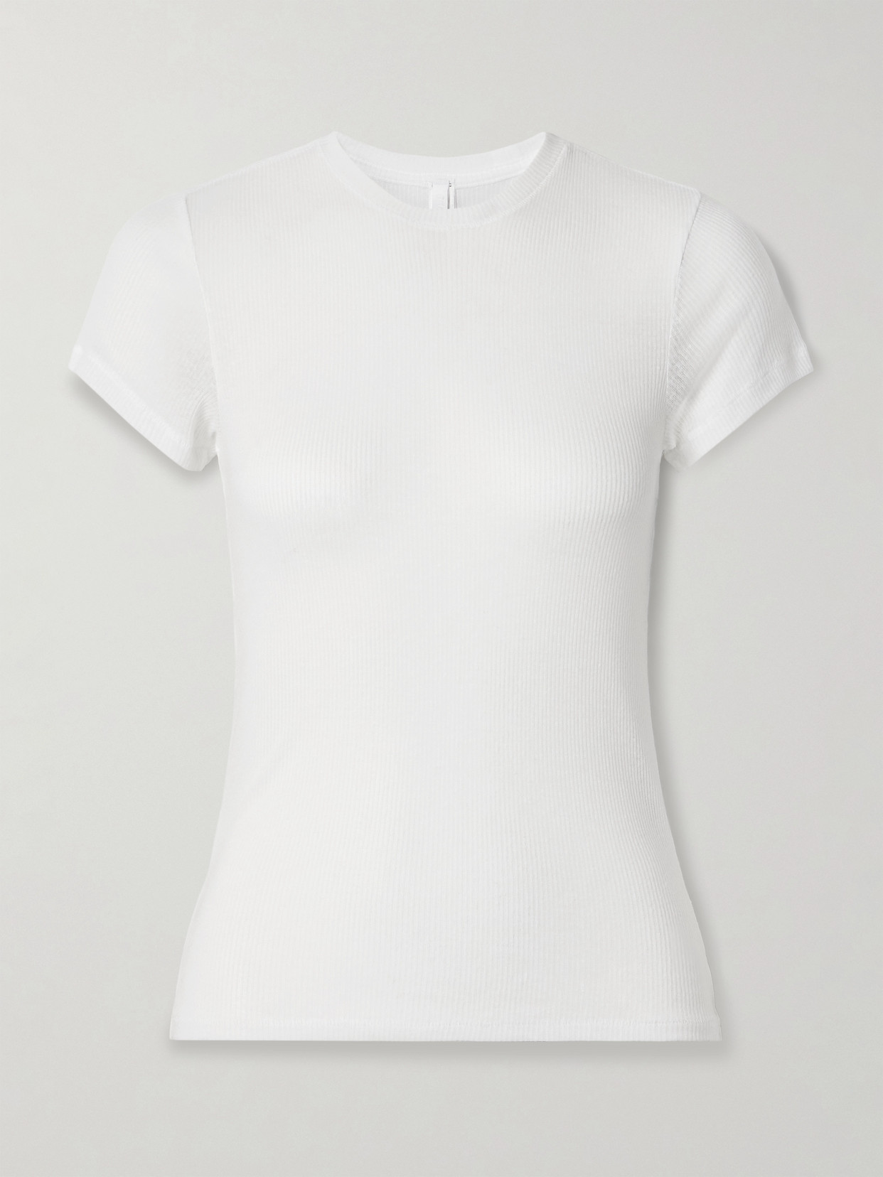 Skims Threadbare Crewneck Standard T-shirt In White