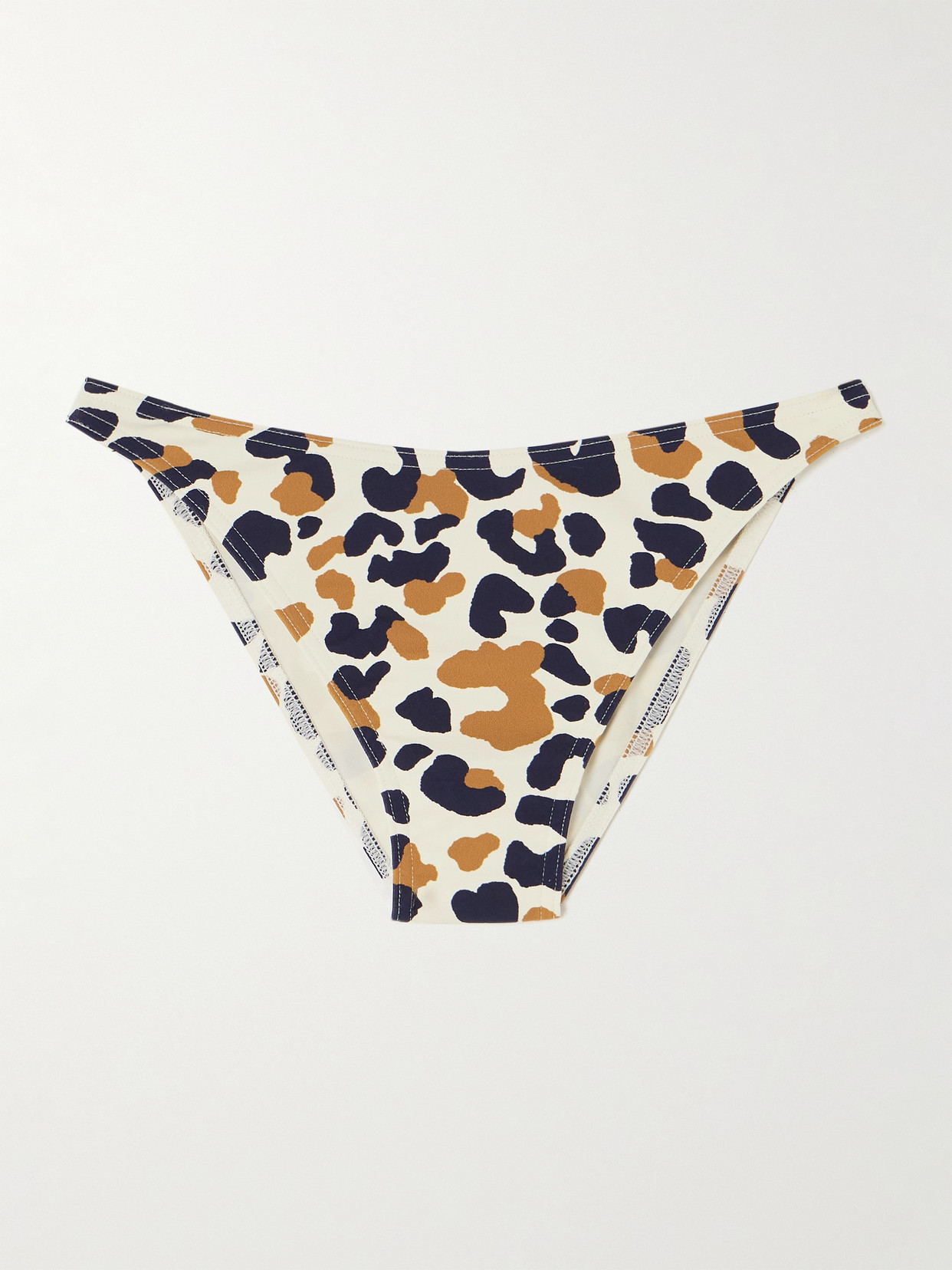 Eres - Coquillage Vague Printed Bikini Briefs - Leopard print