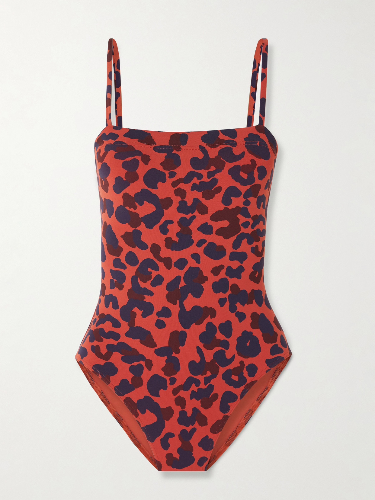 Eres Nereides Printed Swimsuit In Red
