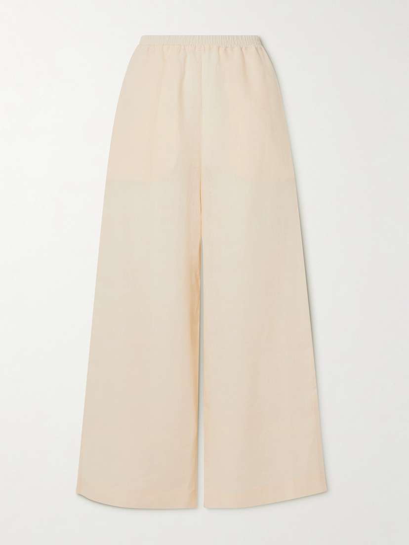 Eres L'intemporel Select Linen Wide-leg Pants