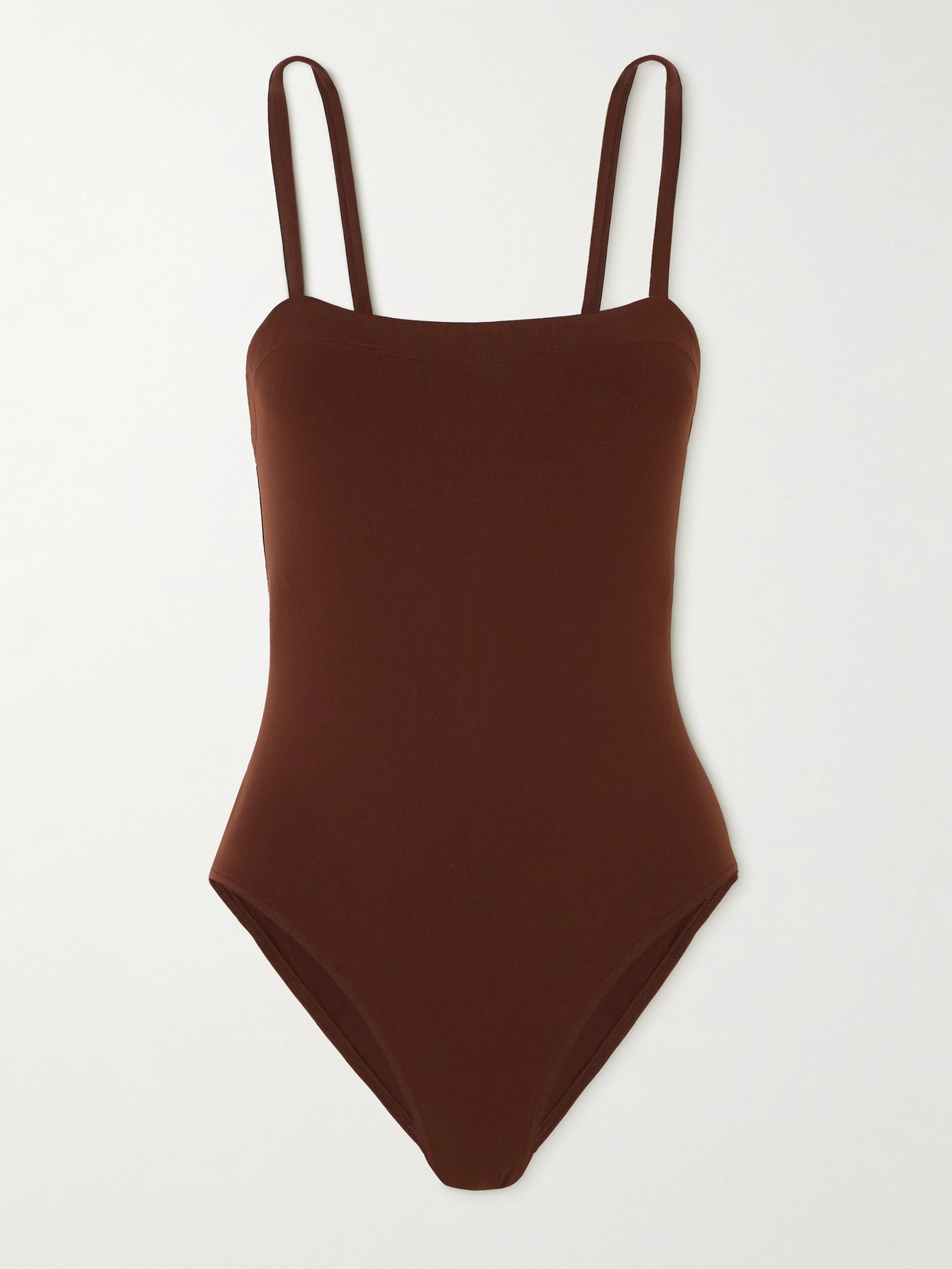 Eres Les Essentiels Aquarelle Swimsuit In Brown