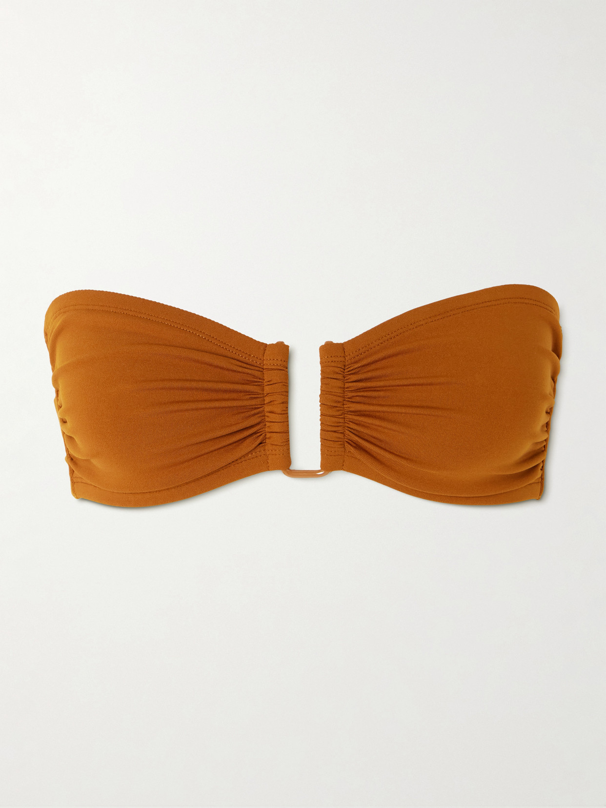 Eres Les Essentiels Show Bandeau Bikini Top In Brown