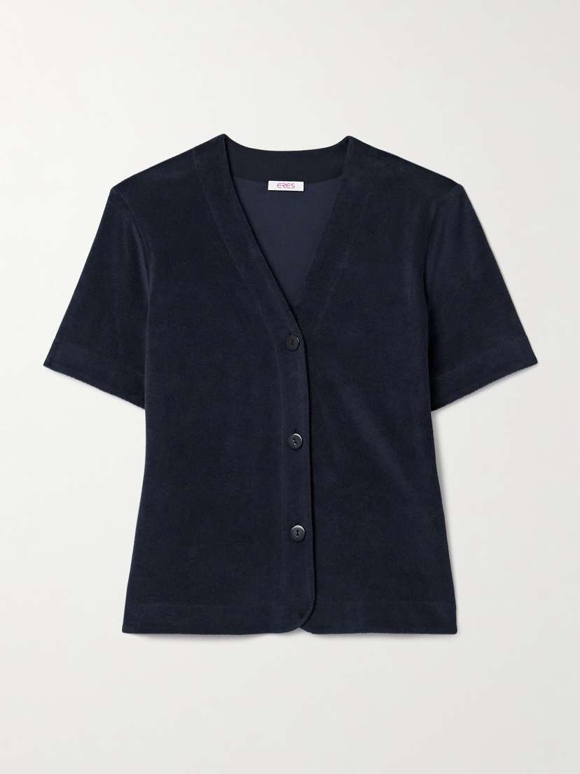 Eres Paresse Cotton-terry Top