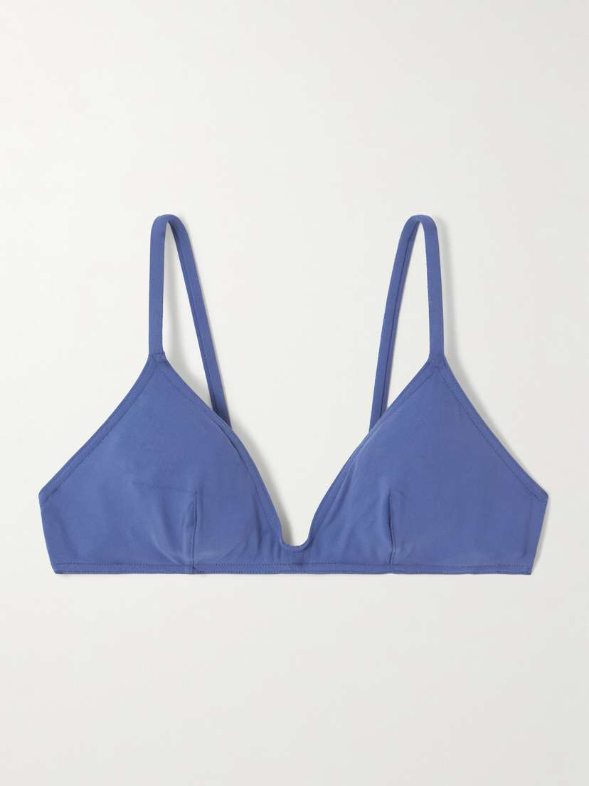 Eres Ancre Tourbillon Embellished Triangle Bikini Top