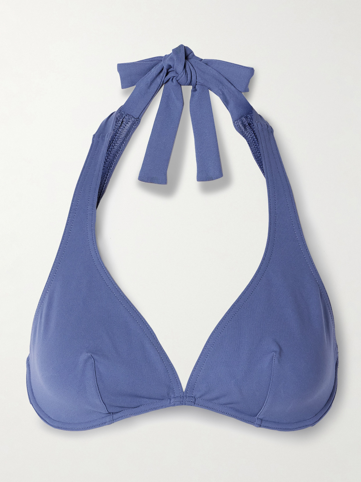 Eres Les Essentiels Duni Halterneck Bikini Top In Blue